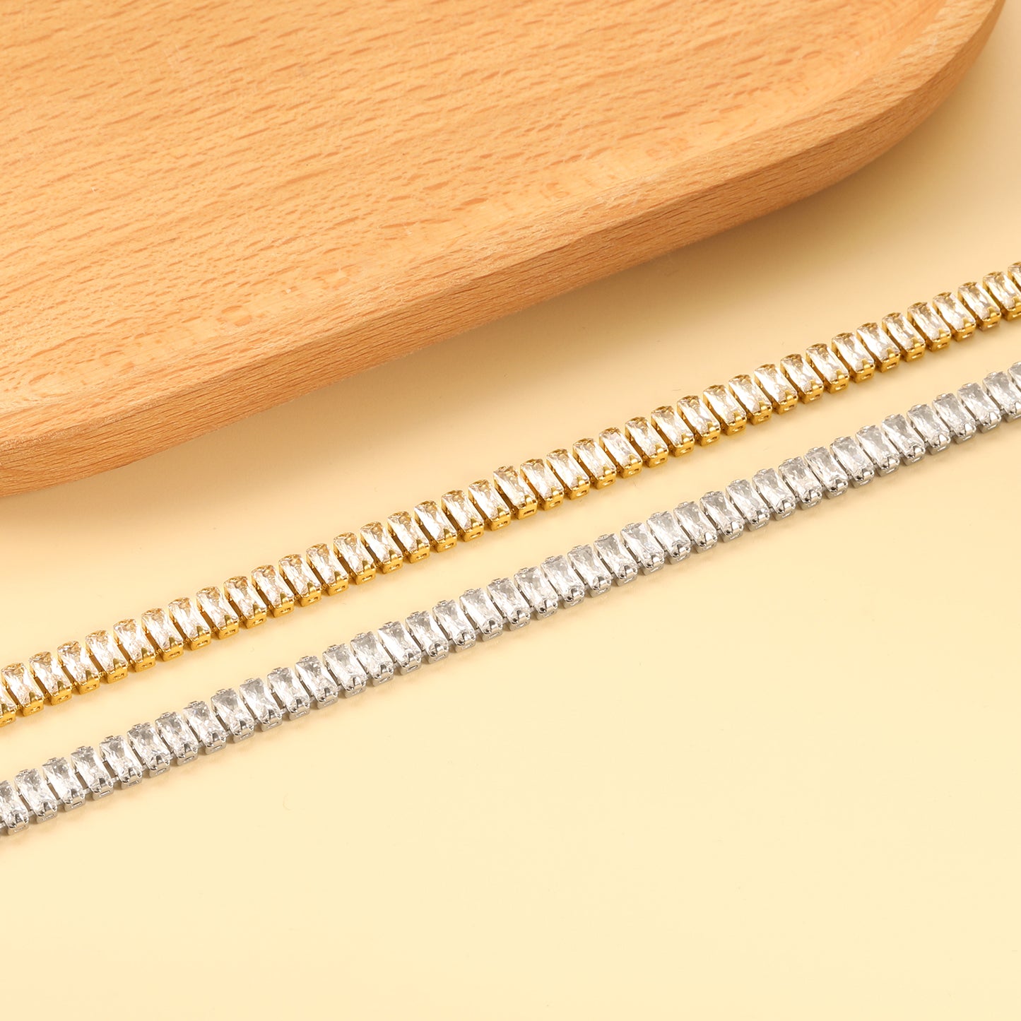Luxe Taper Tennis Bracelet