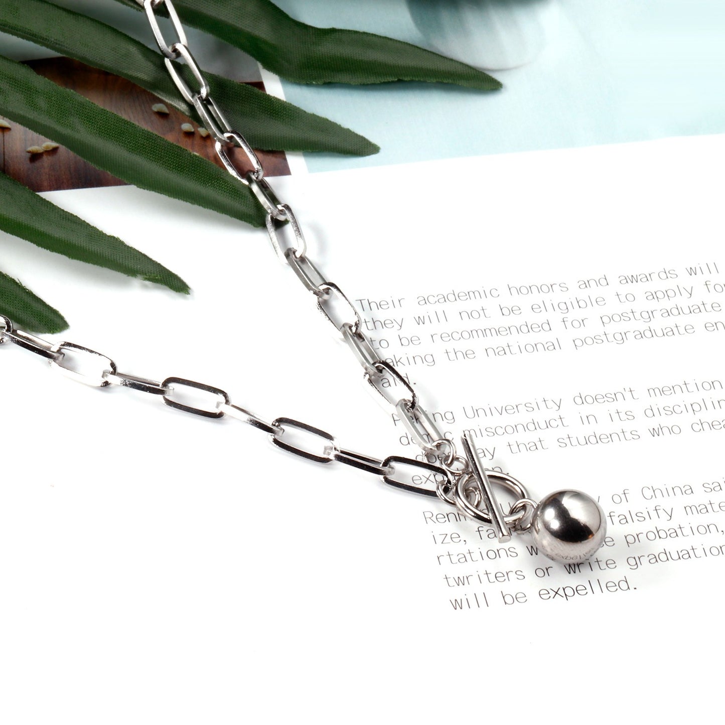 Orb lock necklace