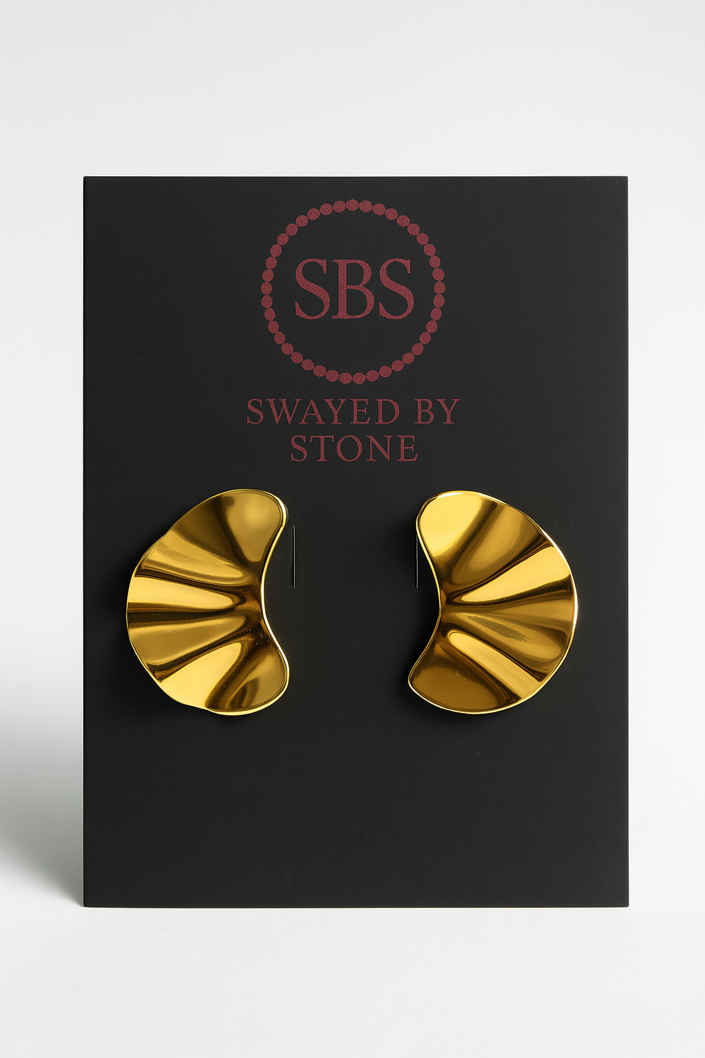 Golden Flutter Earring