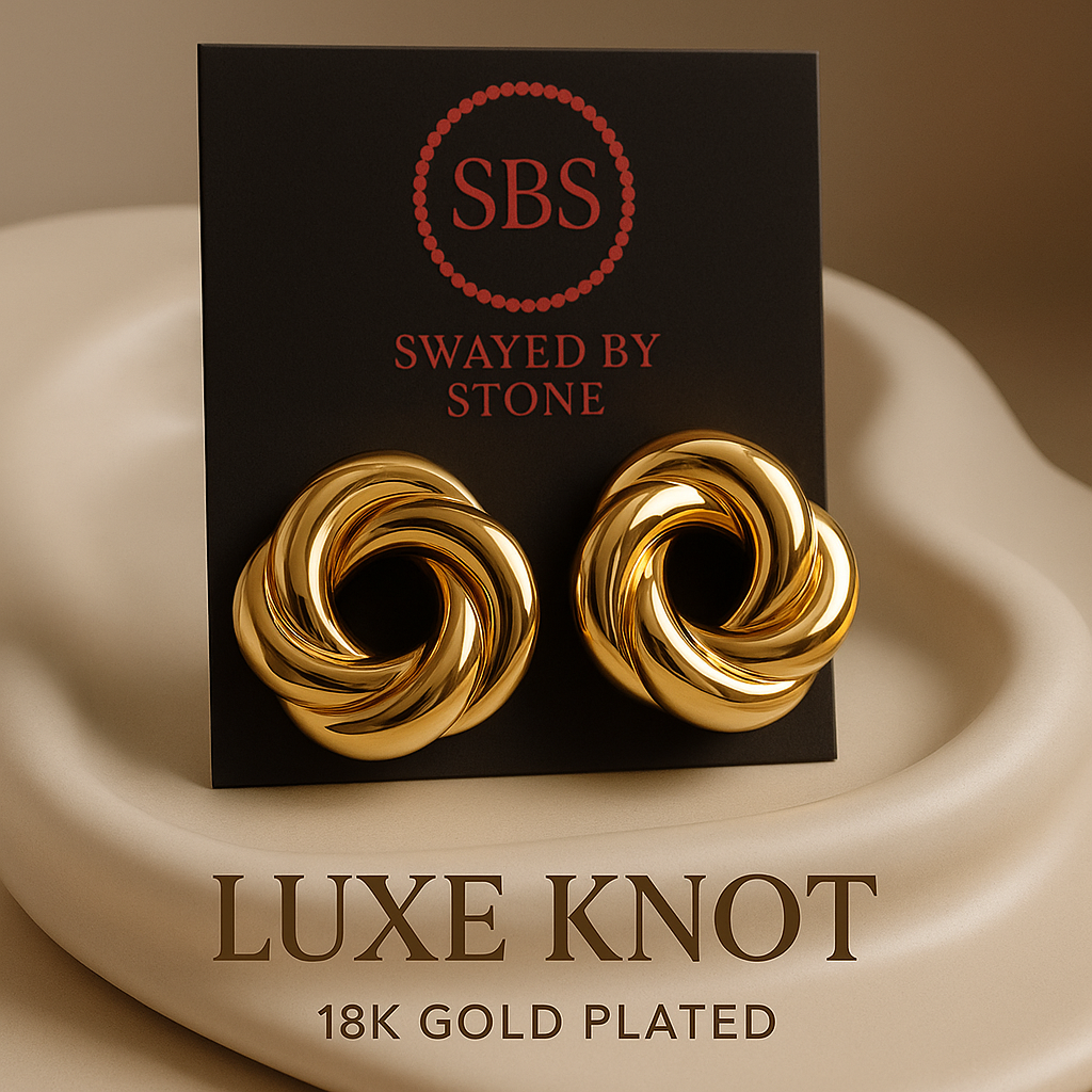 Luxe Knot earring