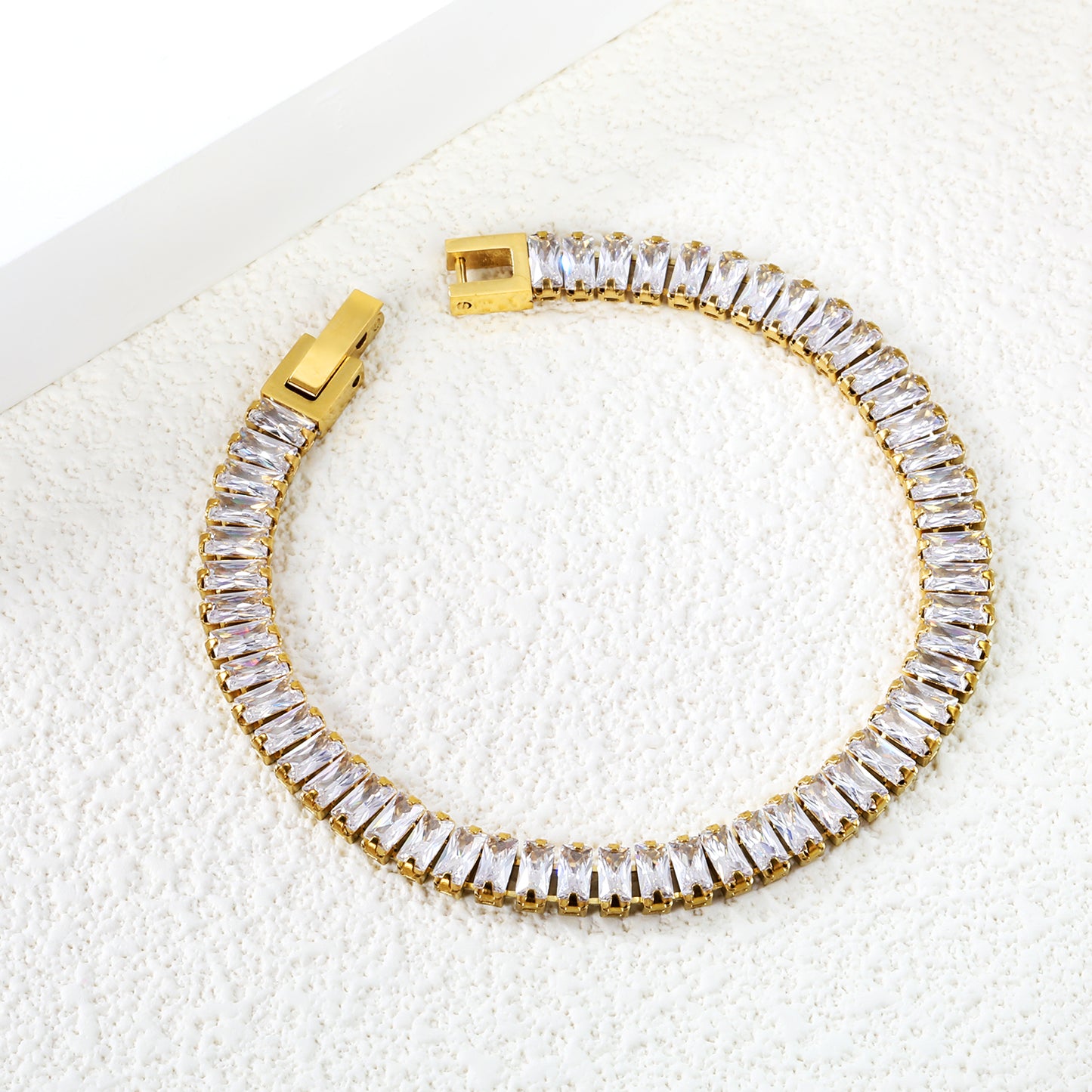 Luxe Taper Tennis Bracelet