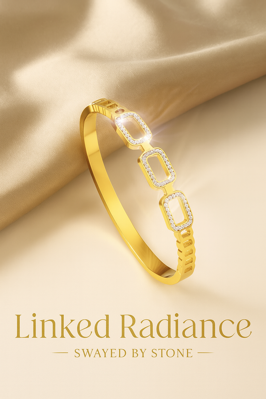 Linked radiance bracelet