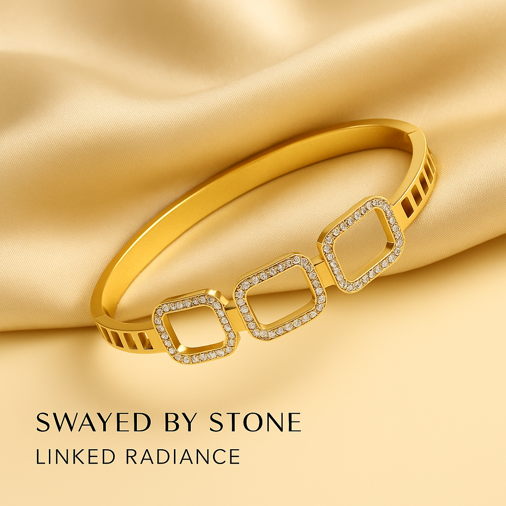 Linked radiance bracelet