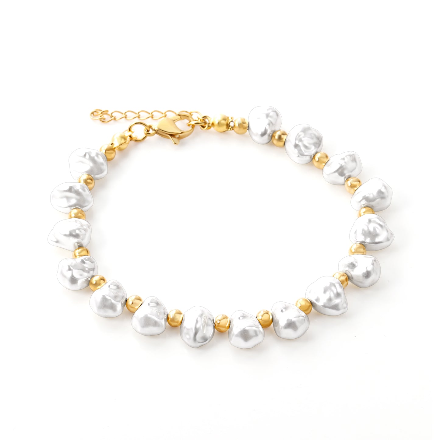 Ocean Dust Baroque Pearl Bracelet – Organic Luxury | Swayed by Stone