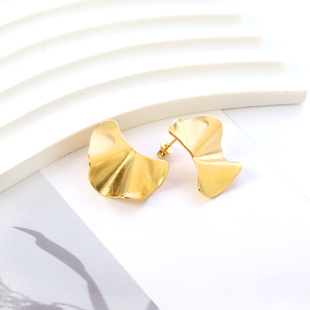 Golden Flutter Earring