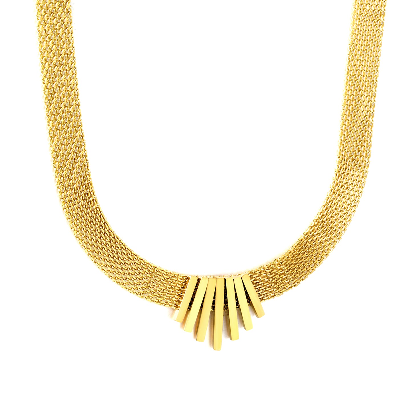 Solar Glint collar piece