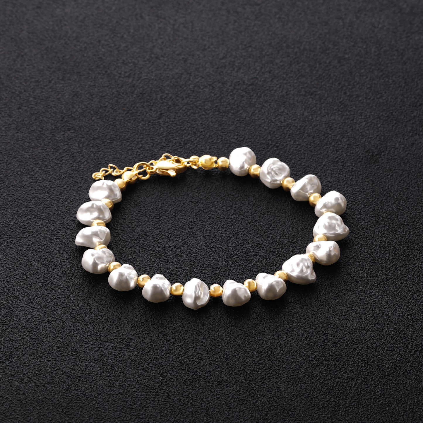 Ocean Dust Baroque Pearl Bracelet – Organic Luxury | Swayed by Stone