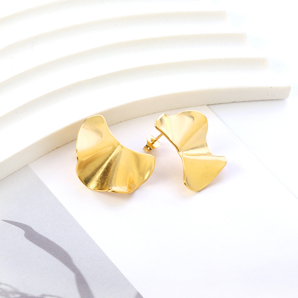 Golden Flutter Earring