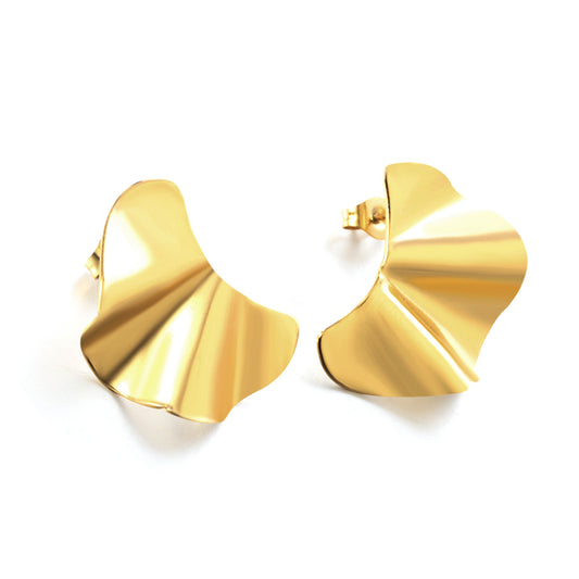 Golden Flutter Earring