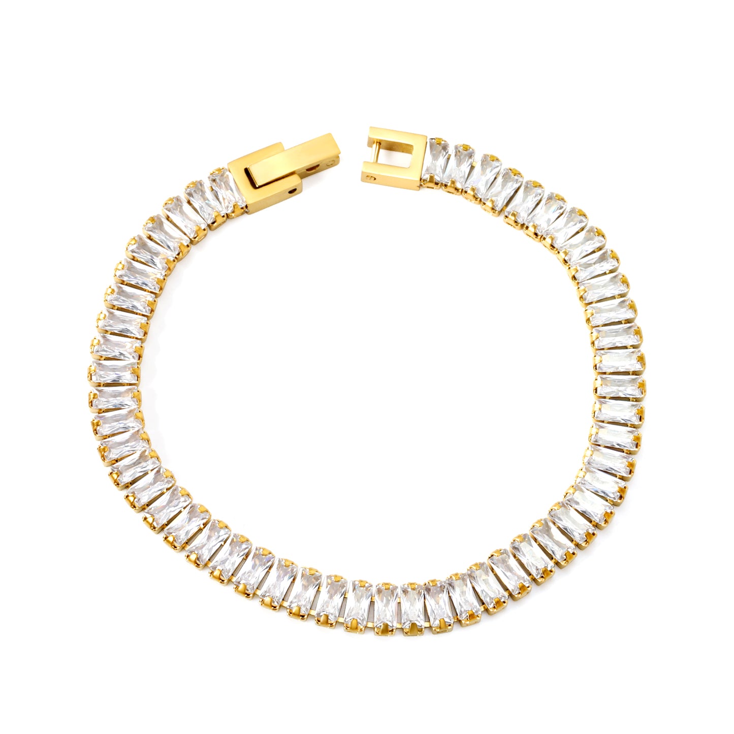 Luxe Taper Tennis Bracelet