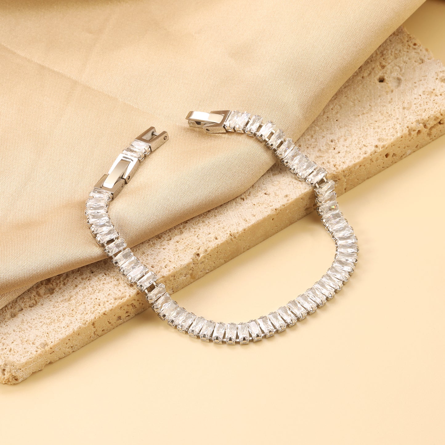 Luxe Taper Tennis Bracelet